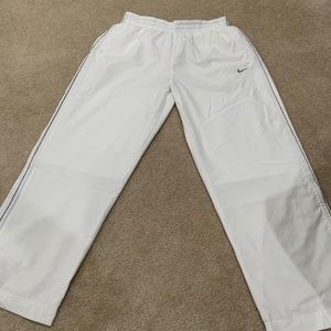 Nike Fit Dry Swoosh Pants White Mens Size 3XL